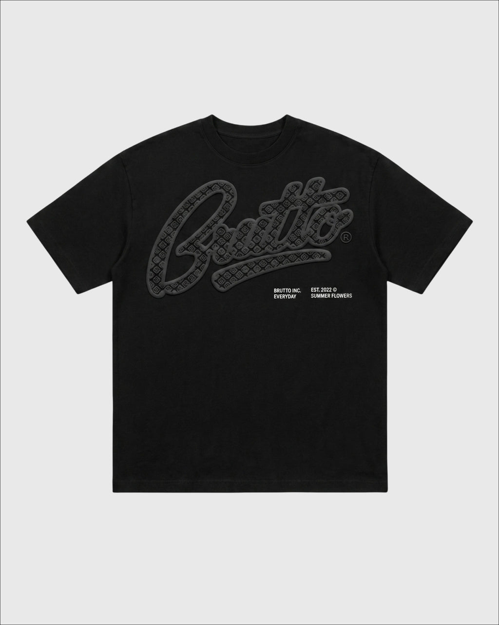 Remera Bruto Full Black