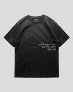 Remera Letters Negra