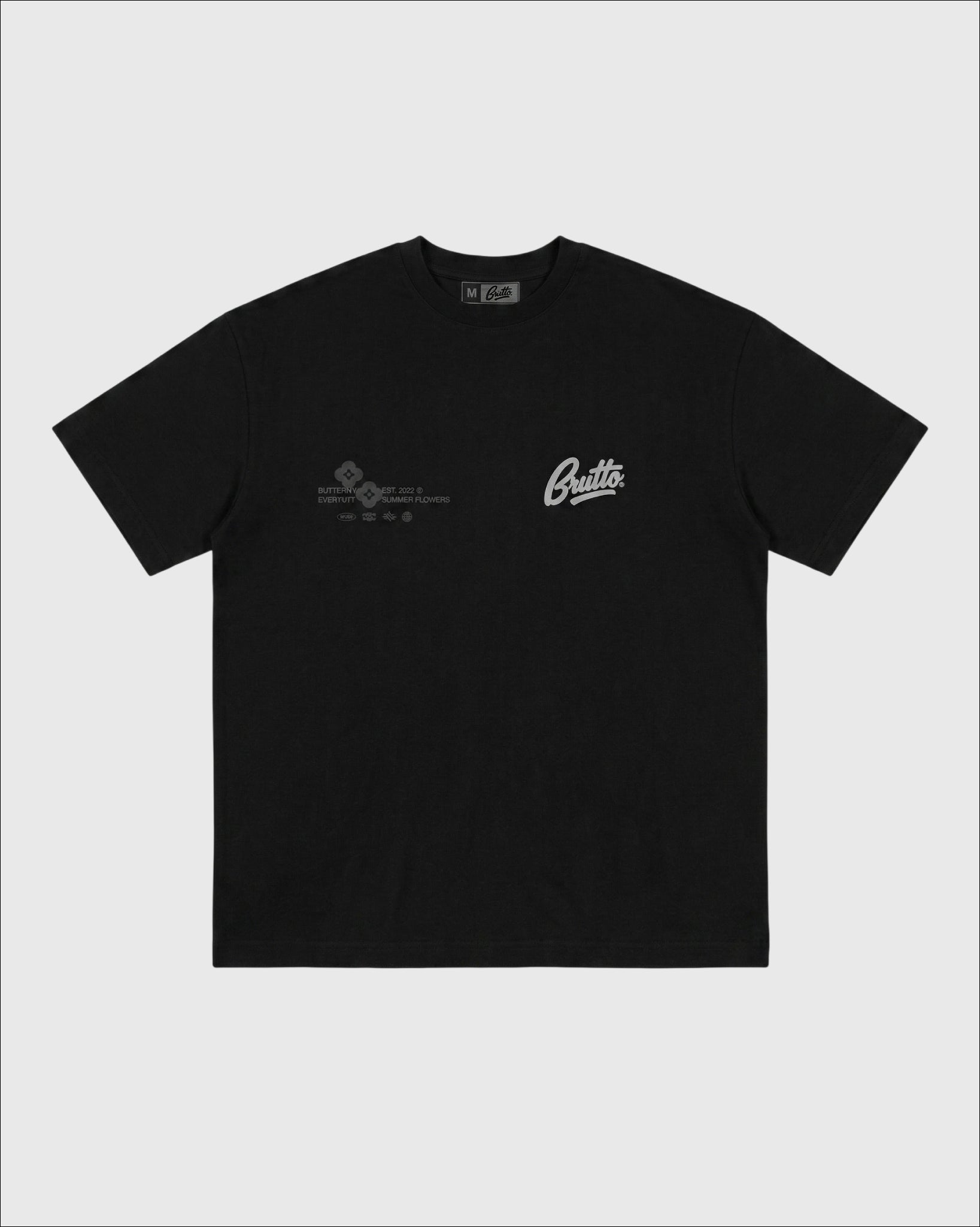 Remera Bruto Full Black