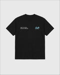 Remera Bruto Celeste Negra