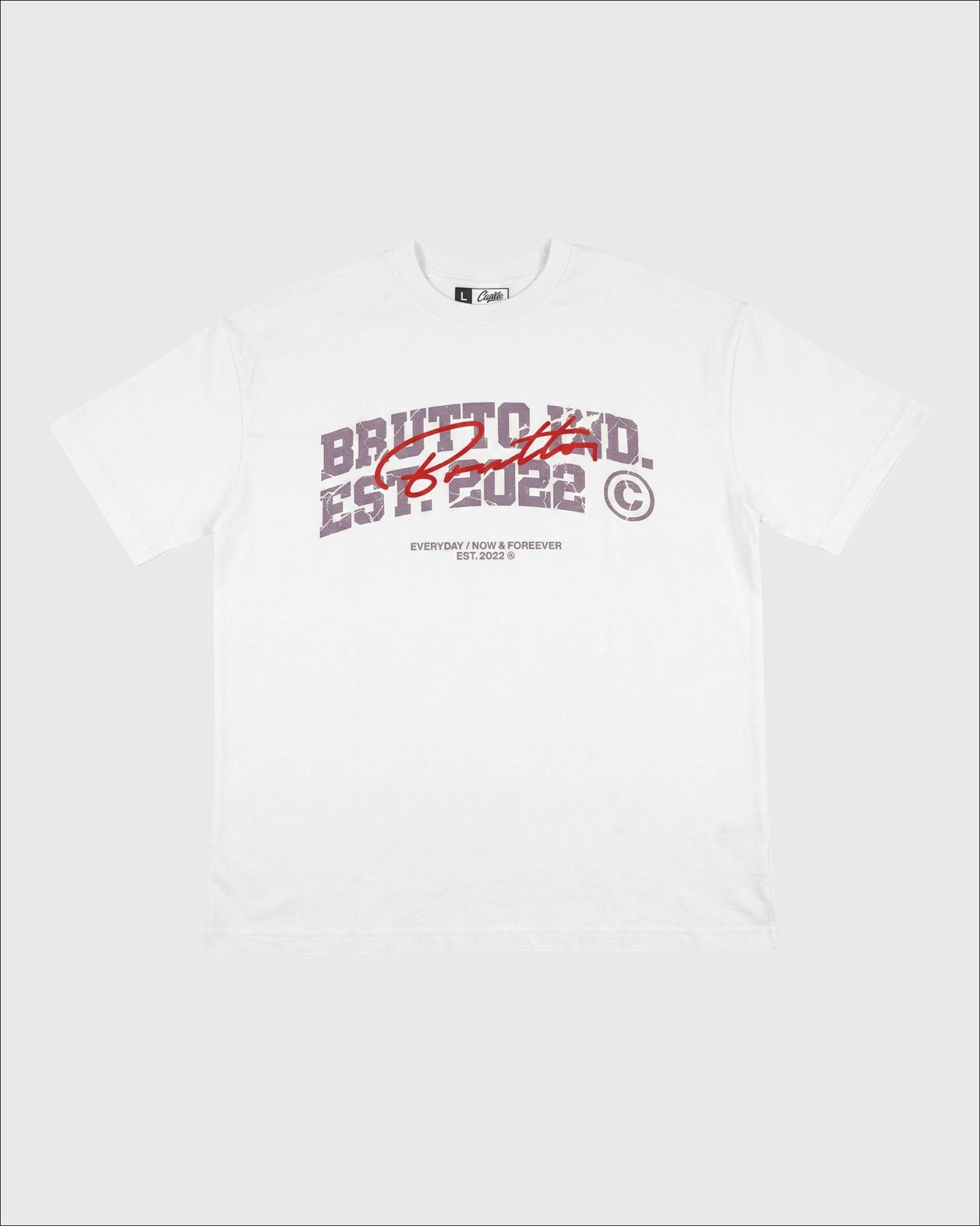 Remera Bruto 22 Blanca