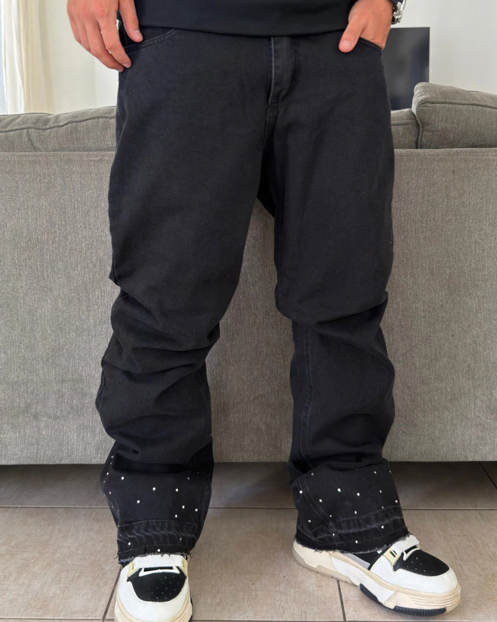 Pantalon Flared Brillitos
