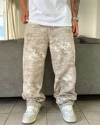Pantalon Baggy Tree Cream